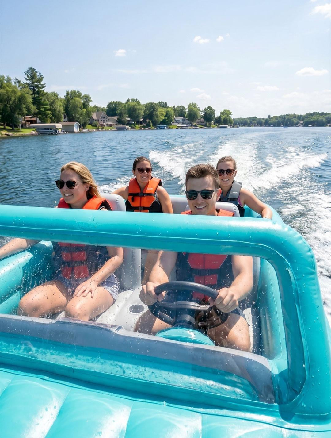 Inflatable Car Boat