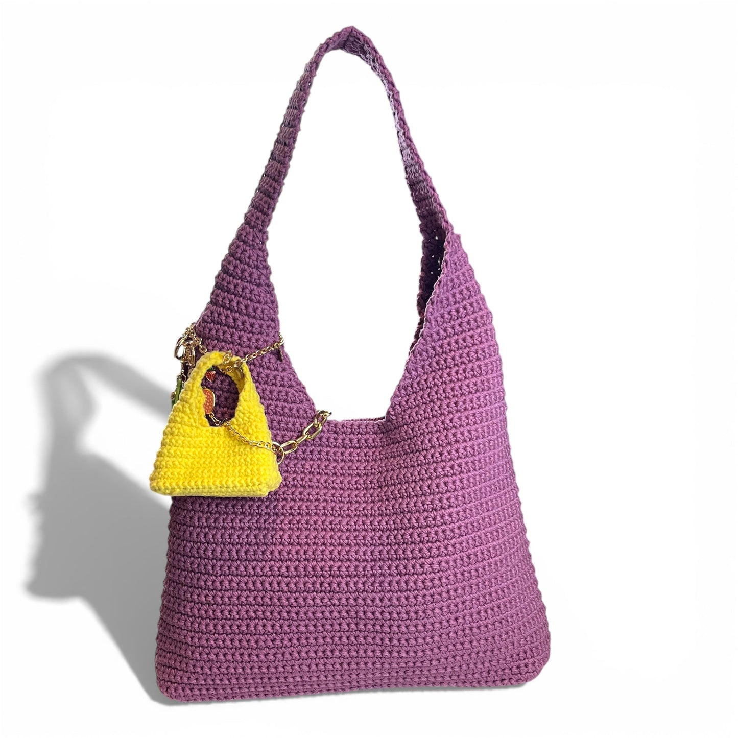 2-in-1 Coach Brooklyn Inspired Crochet Bag Pattern Large Sized Bag + Mini Sized Bag(PDF Download)