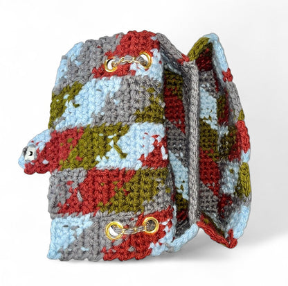 Crochet Tabby Shoulder Bag 20 With Patchwork Quilting Pattern (PDF Download)