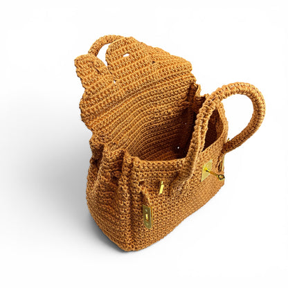 Crochet Birkin 25 Inspired Bag PDF Pattern