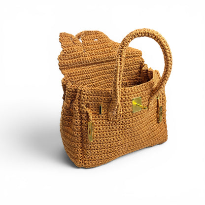 Crochet Birkin 25 Inspired Bag PDF Pattern