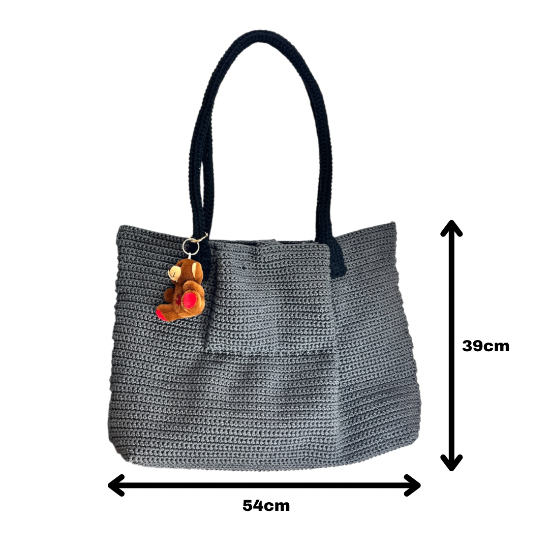 N95 Crochet Tote Bag PDF Pattern