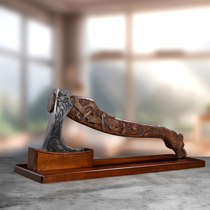 Viking axe handmade Ulfhednar Warriors
