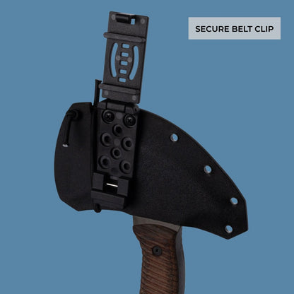 Combat tomahawk "Barong" with polymer composite handle