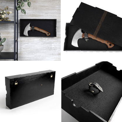 Compact tomahawk "Balor" with polymer composite handle