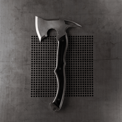 Full tang tomahawk "Requiem" for outdoor tasks