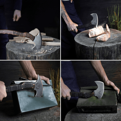 Hand forged tomahawk "Nanook"