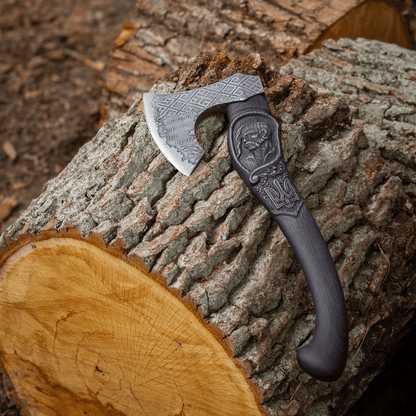 Handmade "Kozak" axe - Ukrainian Symbol of Freedom
