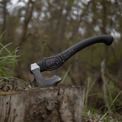 Handmade "Kozak" axe - Ukrainian Symbol of Freedom