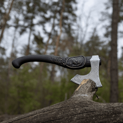 Handmade "Kozak" axe - Ukrainian Symbol of Freedom