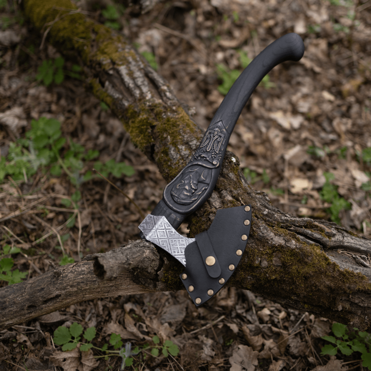 Handmade "Kozak" axe - Ukrainian Symbol of Freedom