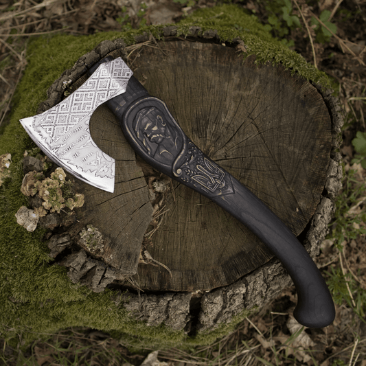 Handmade "Kozak" axe - Ukrainian Symbol of Freedom