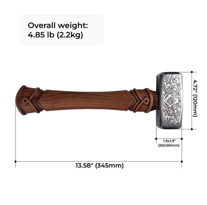 Handmade "Temple Keeper" Hammer