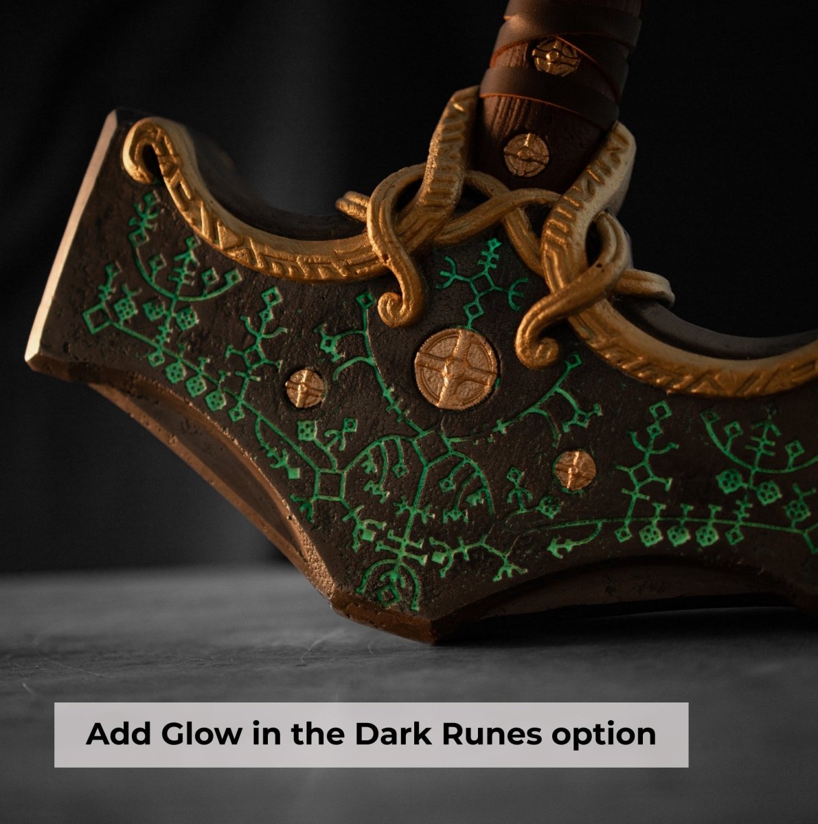 Mjolnir hammer steel version 26.45lb Glow-in-the-Dark Runes