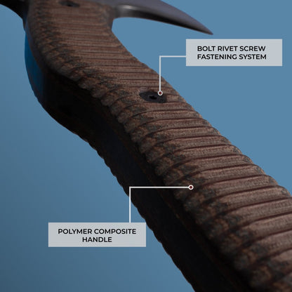 Tactical tomahawk "Wendigo" with polymer composite handle