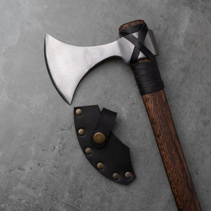 Viking Axe "Vindflaug" with Leather Wrap