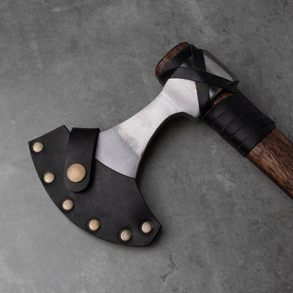 Viking Axe "Vindflaug" with Leather Wrap